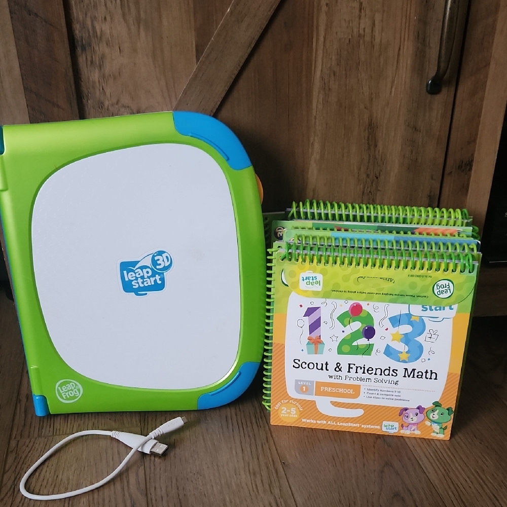 LeapStart 3D Interactive Learning System - Green and Blue BUNDLE